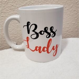 Boss lady coffee mug, 15 oz
